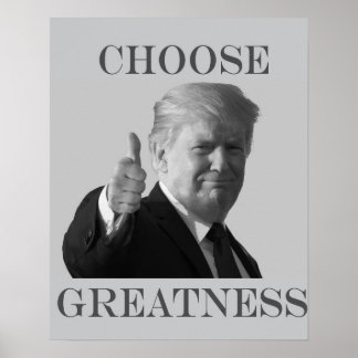 Donald Trump: Greatness Poster
