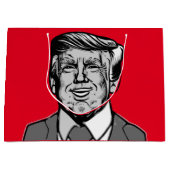 DONALD TRUMP GROßE GESCHENKTÜTE (Vorderseite)