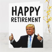 DONALD TRUMP GROSSE ÜBERSICHTLICHE KARTEN (Gelbe Blume)