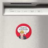 Donald Trump Gruß - Happy Birthday -.png Magnet (In Situ (Geschirrspüler))