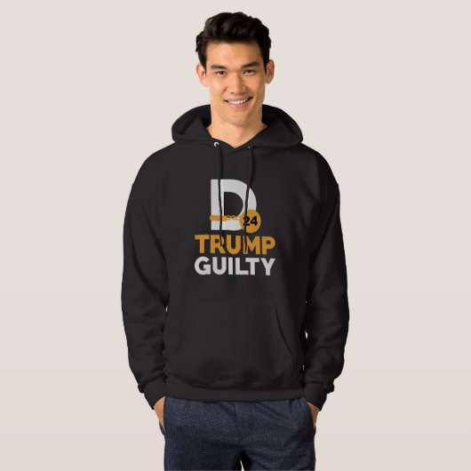 Donald Trump Guilty Hoodie (Vorne ganz)