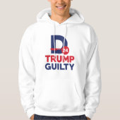 Donald Trump Guilty Hoodie (Vorderseite)