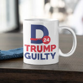 Donald Trump Guilty Kaffeetasse