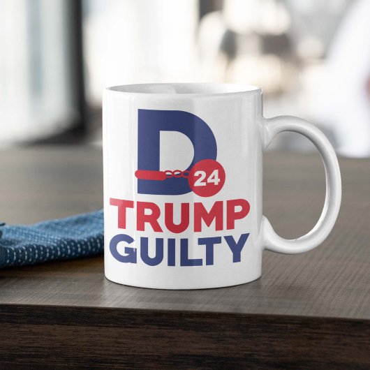 Donald Trump Guilty Kaffeetasse