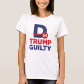Donald Trump Guilty T-Shirt (Vorderseite)