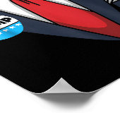 Donald Trump Halloween Kostüm Anzug für Kleinkind  Poster (Ecke)