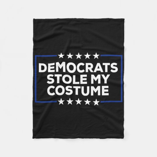 Donald Trump Halloween-Kostüm  Fleecedecke (Vorderseite)