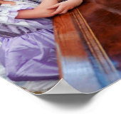 Donald Trump Halloween Portrait Poster (Ecke)