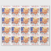 Donald Trump hat mich doch verfehlt? Geschenkpapier (Flach)