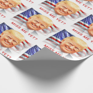 Donald Trump hat mich doch verfehlt? Geschenkpapier