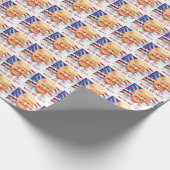 Donald Trump hat mich doch verfehlt? Geschenkpapier (Ecke)
