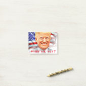 Donald Trump hat mich doch verfehlt? Post-it Klebezettel (Auf Schreibtisch)