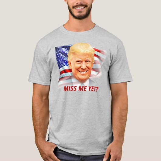 Donald Trump hat mich doch verfehlt? T-Shirt (Vorderseite)