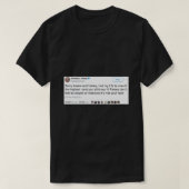 Donald Trump High IQ Tweet Sticker.png T-Shirt (Design vorne)