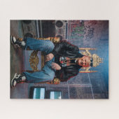 Donald Trump Hip Hop Rapper  Puzzle (Horizontal)