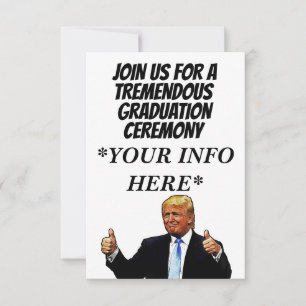 DONALD TRUMP HOCHSCHULE EINLAGEN SAVE THE DATE
