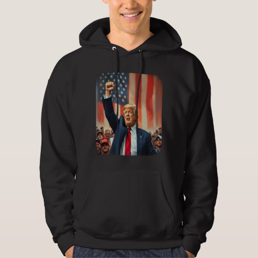 Donald Trump Hoodie (Vorderseite)