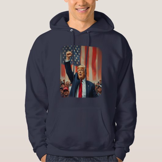 Donald Trump Hoodie (Vorderseite)