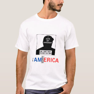 Donald Trump: "Ich hasse meinen Gegner" Beerdigung T-Shirt