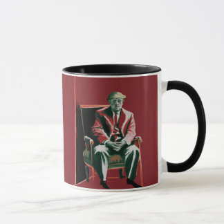 Donald Trump im Francis-Bacon-Stil Tasse
