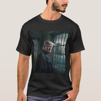 Donald Trump im Gefängnis von Alcatraz T-Shirt