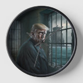 Donald Trump im Gefängnis von Alcatraz Uhr (Vorderseite)