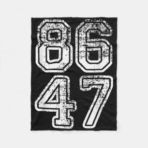 Donald Trump Impeach 47 8647 Anti-Trump Fleecedecke