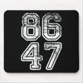 Donald Trump Impeach 47 8647 Anti-Trump Mousepad (Vorne)