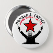 Donald Trump Impeachment Button (Vorne & Hinten)