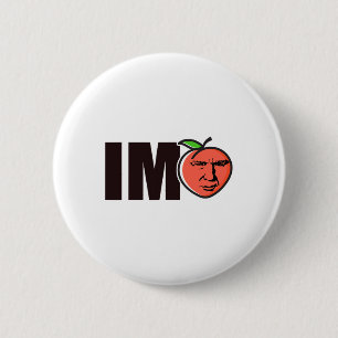 Donald Trump Impeachment Peach Gesicht Meme Button