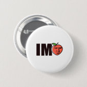 Donald Trump Impeachment Peach Gesicht Meme Button (Vorne & Hinten)