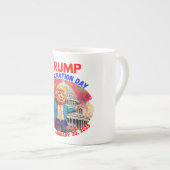 DONALD TRUMP INAUGURATION DAY 2025 PORZELLANTASSE (Vorderseite Rechts)