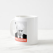Donald Trump Inmate #P01135809 Kaffeetasse (Vorderseite Links)