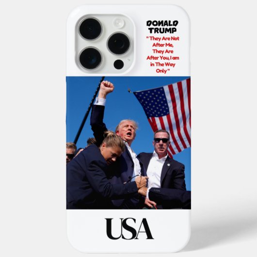 Donald Trump Iphone Case (Rückseite)