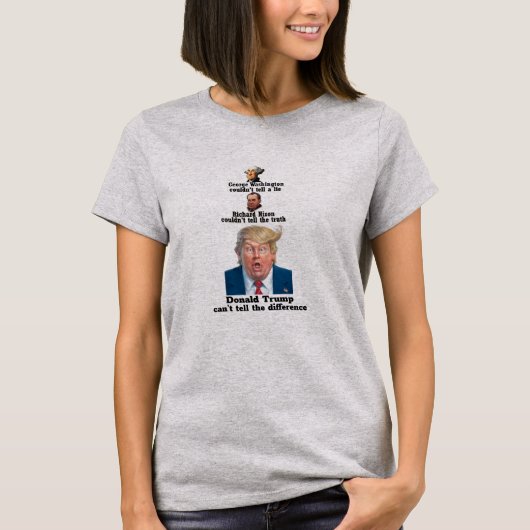 Donald Trump ist ein Lügner T-Shirt (Vorderseite)