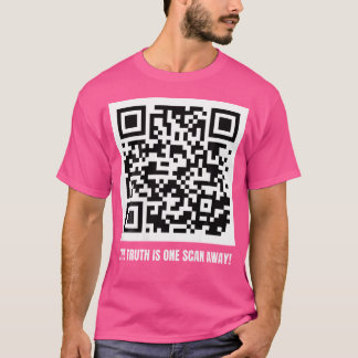 Donald Trump ist Ihr Präsident Qr Trump Code T-Shirt