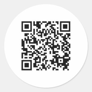 Donald Trump ist Ihr Präsident Qr Trump Tank Top_1 Runder Aufkleber