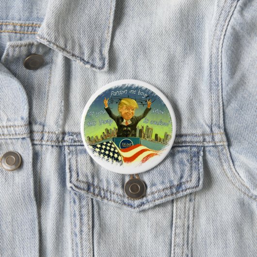 Donald Trump ist Kuckuck Button (Beispiel)