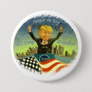 Donald Trump ist Kuckuck Button