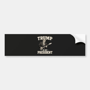 Donald Trump ist mein Präsident Autoaufkleber