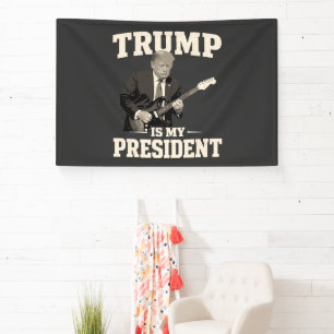 Donald Trump ist mein Präsident Banner