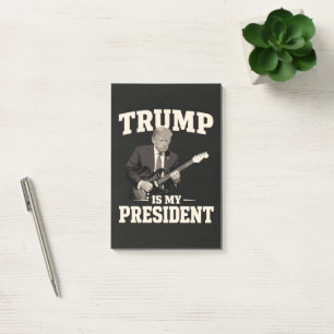 Donald Trump ist mein Präsident Post-it Klebezettel