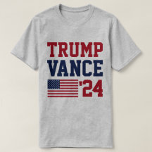 Donald Trump JD Vance 2024 Amerikanische Flagge