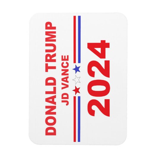 Donald Trump JD Vance 2024 Magnet (Vertikal)