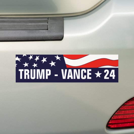 Donald Trump JD Vance Präsident 24 Autoaufkleber (Auf Auto)
