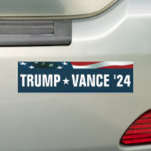 Donald Trump JD Vance Präsident 24 Autoaufkleber (Auf Auto)