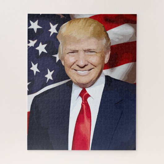 DONALD TRUMP JIGSAW PUZZLE (Vertikal)