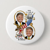 Donald Trump/John Miller Button (Vorderseite)