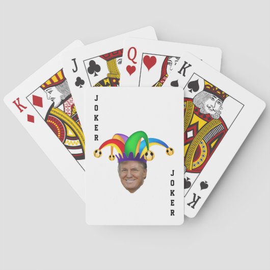 Donald Trump-Joker Spielkarten (Rückseite)
