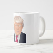 DONALD TRUMP Jumbo-Tasse (Vorderseite Rechts)